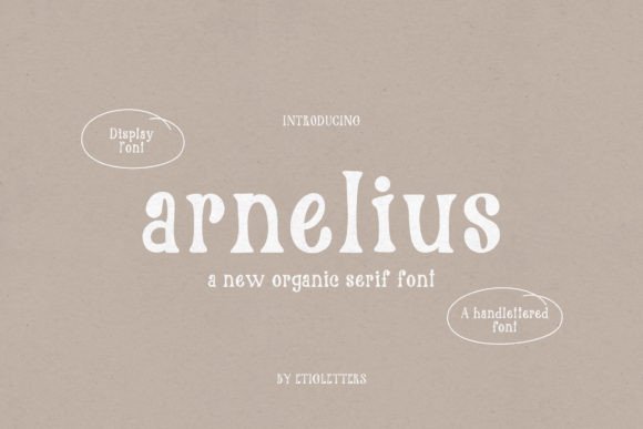Arnelius: A Vintage Serif Font for Modern Web Design