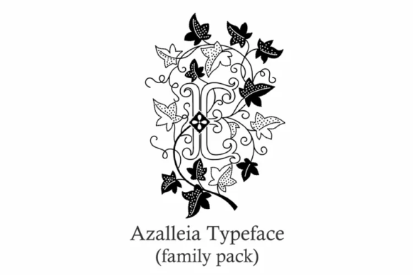 Azalleia Typeface Family Pack for Bold Visuals