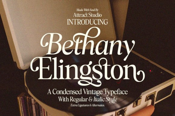 Bethany Elingston: A Serif Font That Elevates Digital Design