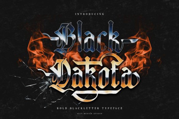 Black Dakota: A Vintage-Inspired Font for Modern Branding