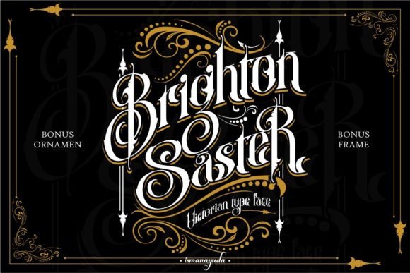 Brighton Saster: A Timeless Font for Modern Branding