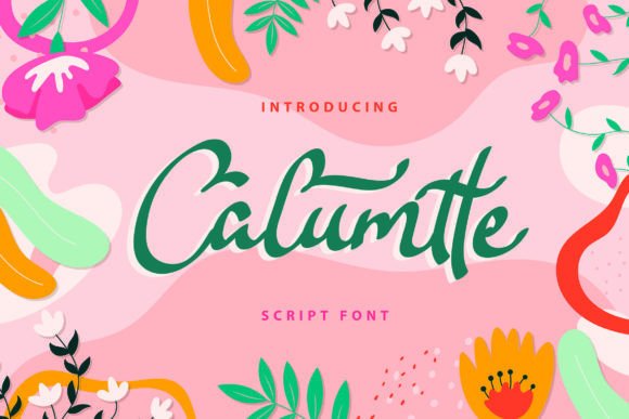 Calumtte: A Vintage Script Font That Elevates Brand Design