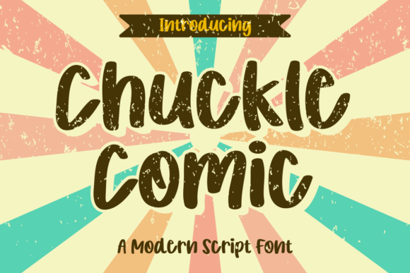 Chuckle Comic: A Stylish Font for Your Brand