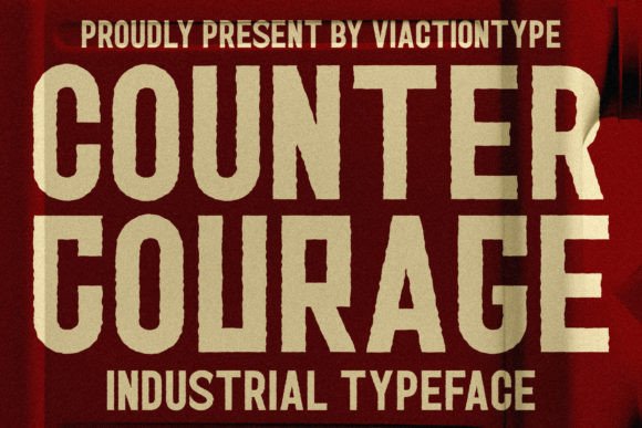 Counter Courage Font for Professional Branding