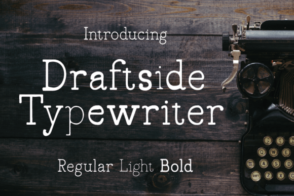 Draftside Serif Font for Editorial Design