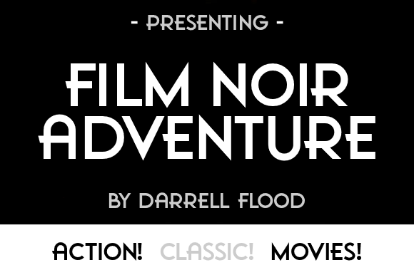 Film Noir Adventure Font for Handmade Creations