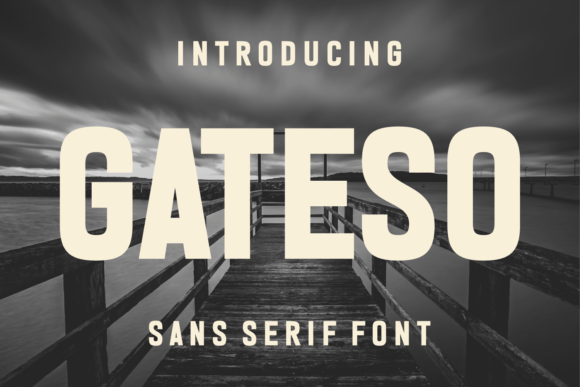 Gateso: A Font That Elevates Your Brand’s Visual Story
