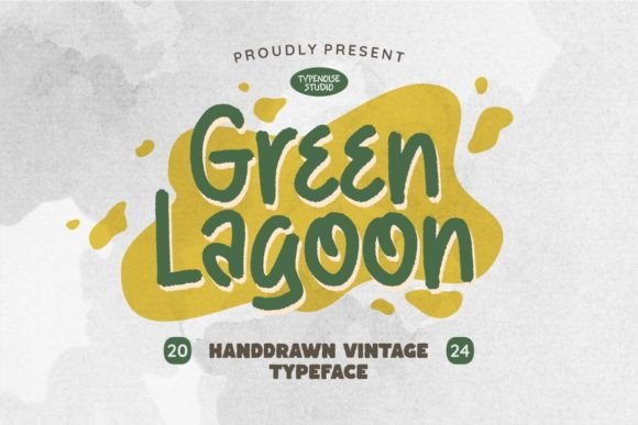 Green Lagoon Font for Eye-Catching Branding