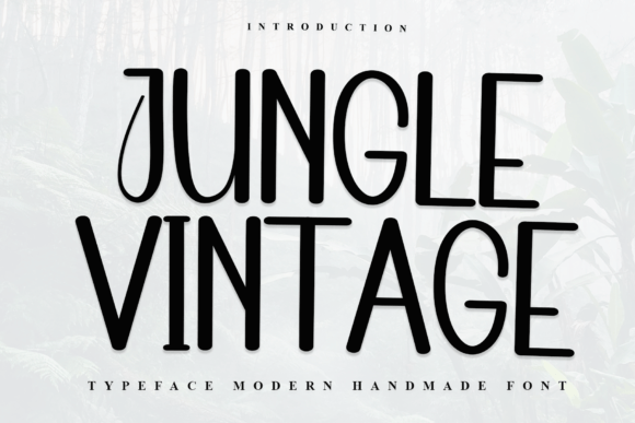 Jungle Vintage Font for Engaging Digital Campaigns