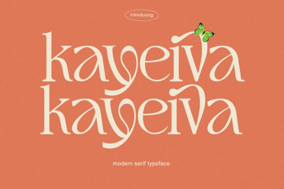 Kayeiva: A Modern Serif Font for Web Design