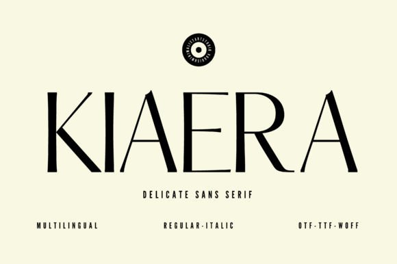 Kiaera: A Chic Sans Serif Font for Craft Creations