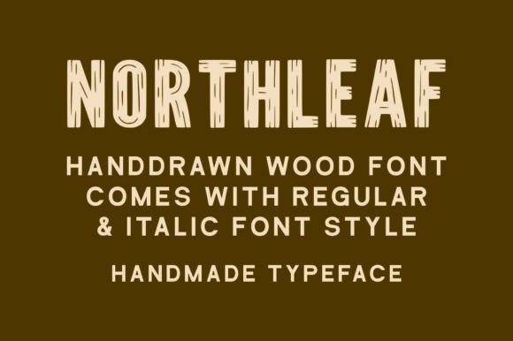 Northleaf Font for Handmade Creations