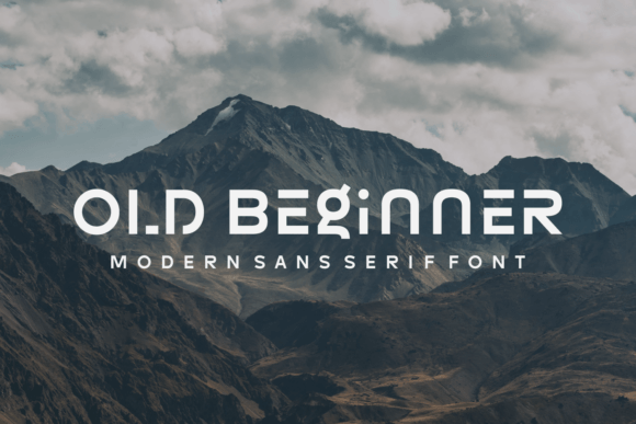 Old Beginner: A Modern Sans Serif Font for Web Design