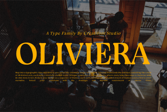 Oliviera Serif Font for Web Design