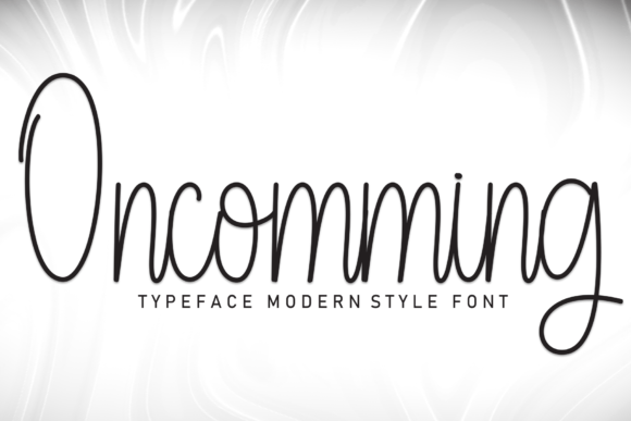 Oncomming Font for Modern Web Design