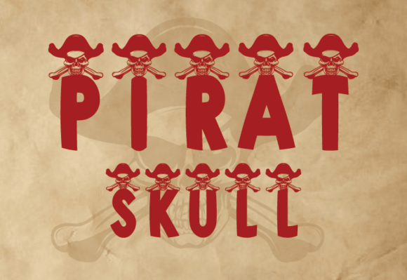 Pirat Skull Font for Branding That Stands Out