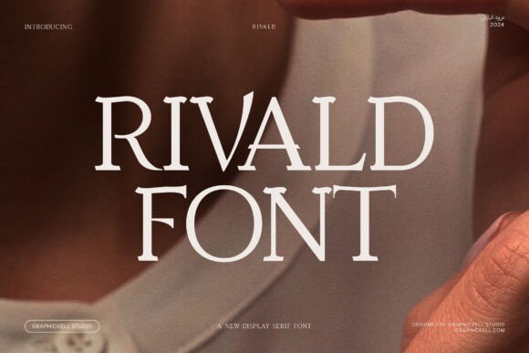 Rivald: A Modern Serif Font for Editorial Design