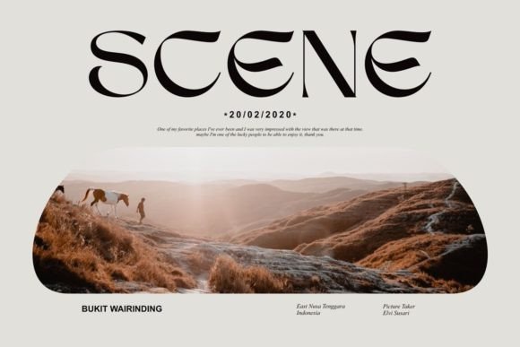 Sego: A Stylish Serif Font for Modern Branding