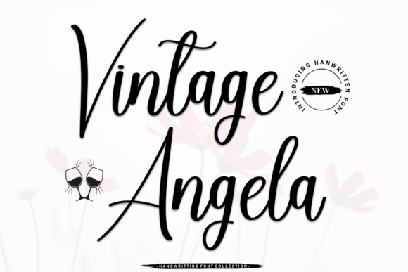 Vintage Angela Font for Business Branding