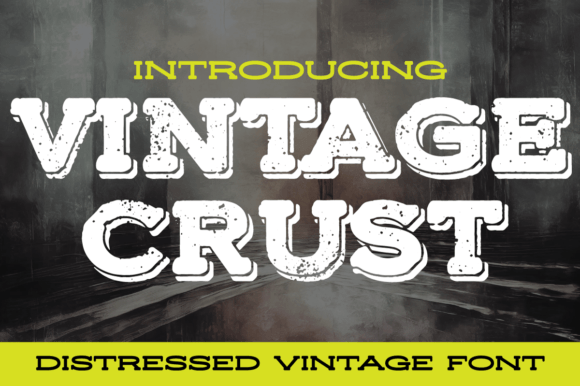 Vintage Crust: A Designer's Take on a Timeless Slab Serif