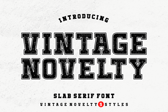 Vintage Novelty Font for Bold Branding