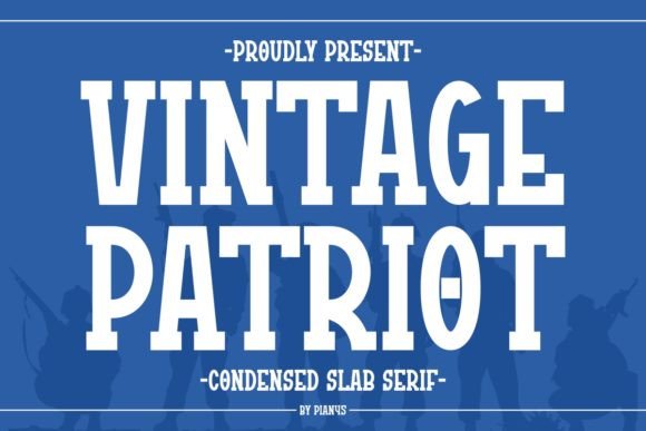 Vintage Patriot Font for Timeless Web Design